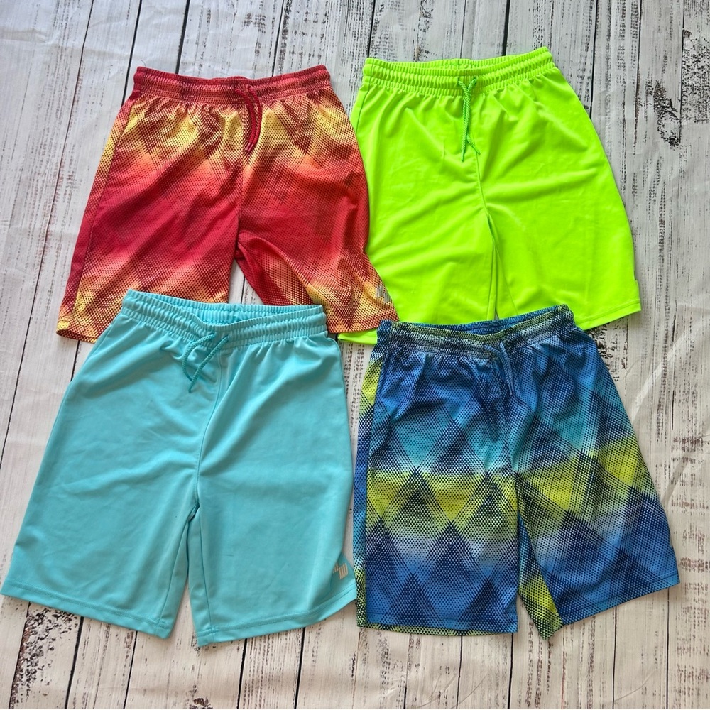 Boys Athletic Shorts Size L 10/12 (lot of 4)
